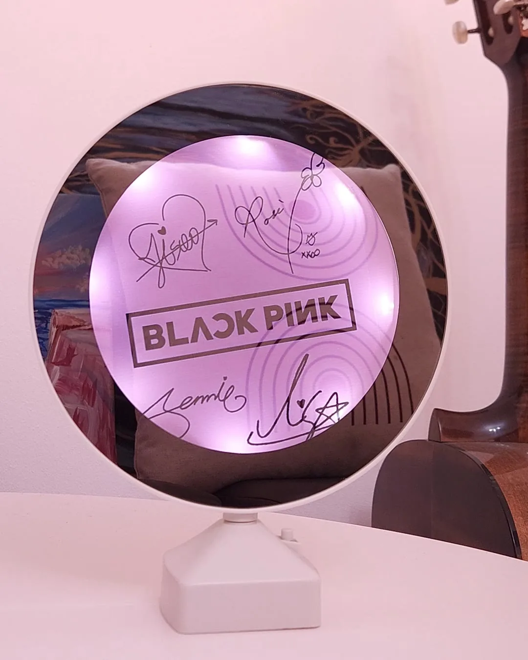Egyedi Tükör BLACKPINK aláírásokkal