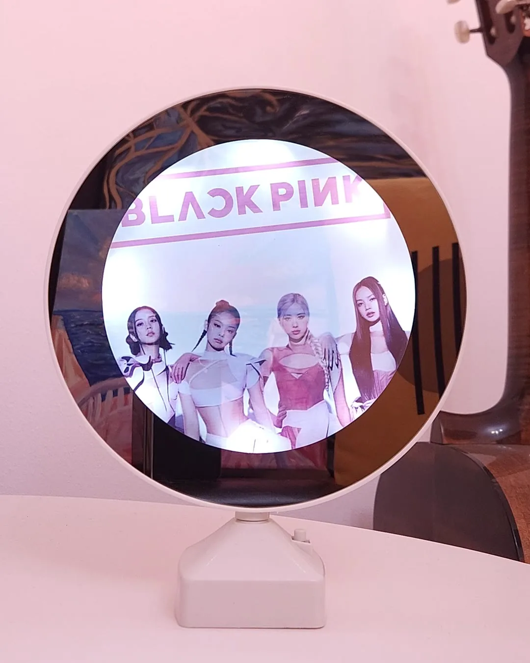 Egyedi Tükör BLACKPINK-kel - Logo modell